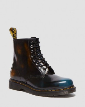 Dr. Martens 1460 Brush Off Leather Lace Up Boots Kolorowe | SN-DM84301