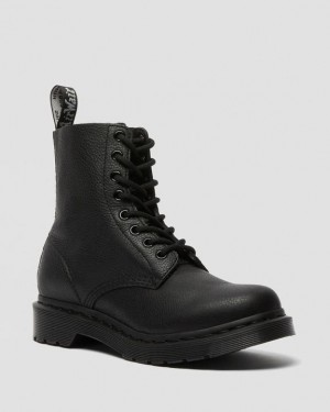 Dr. Martens 1460 Mono Lace Up Boots Czarne | SN-DM84213