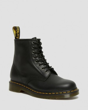 Dr. Martens 1460 Nappa Leather Lace Up Boots Czarne | SN-DM84197