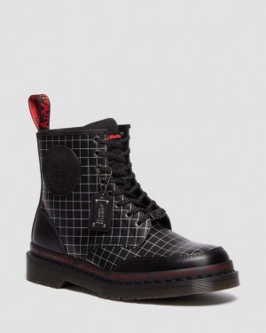 Dr. Martens 1460 WB Blade Runner Lace Up Boots Czarne | SN-DM84161