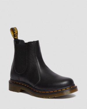 Dr. Martens 2976 Leather Chelsea Boots Czarne | SN-DM84255