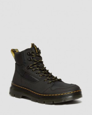 Dr. Martens Rilla Lace Up Utility Boots Czarne | SN-DM84185