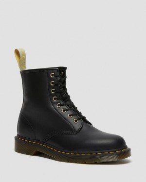 Dr. Martens Vegan 1460 Felix Lace Up Boots Czarne | SN-DM84863