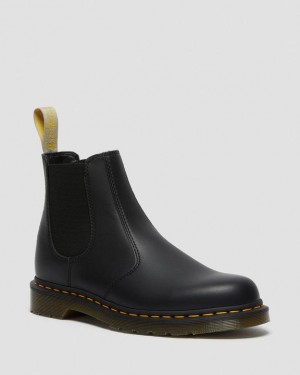 Dr. Martens Vegan 2976 Felix Chelsea Boots Czarne | SN-DM84844