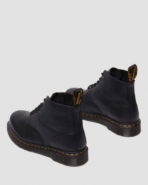 Dr. Martens 101 Ambassador Leather Ankle Boots Czarne | SN-DM84257