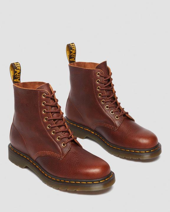 Dr. Martens 1460 Ambassador Leather Lace Up Boots Brązowe | SN-DM84243