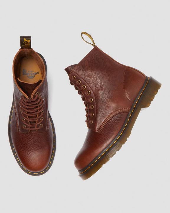 Dr. Martens 1460 Ambassador Leather Lace Up Boots Brązowe | SN-DM84913