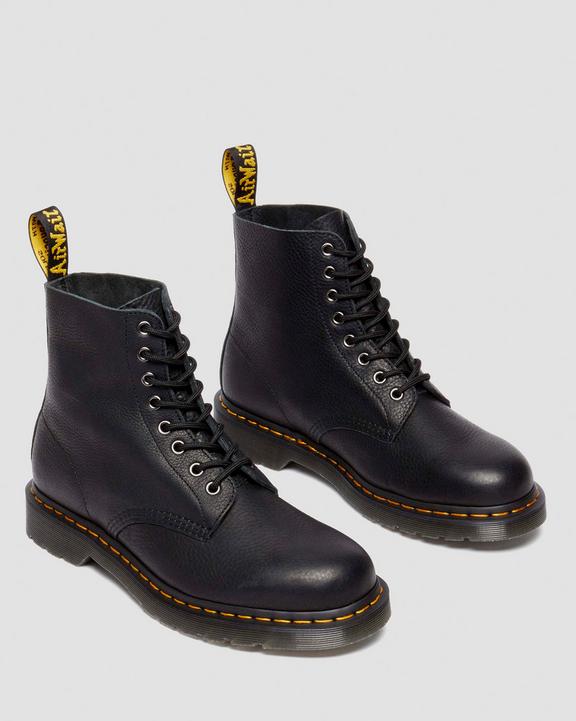 Dr. Martens 1460 Ambassador Leather Lace Up Boots Czarne | SN-DM84914