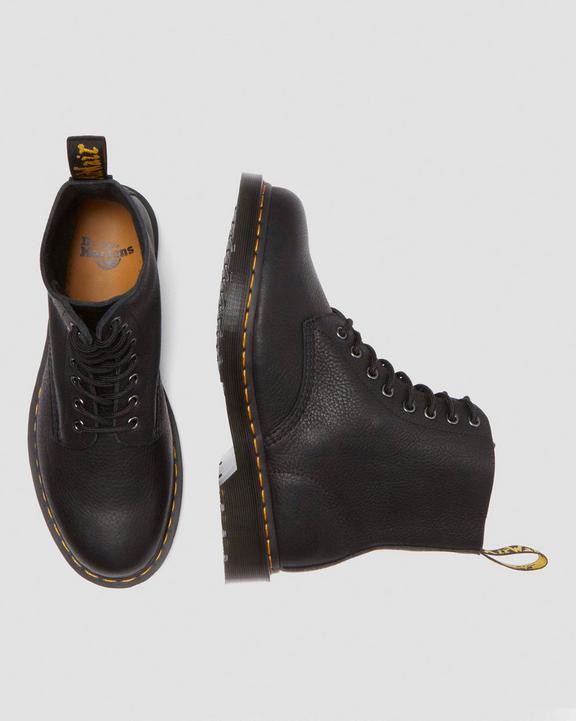 Dr. Martens 1460 Ambassador Leather Lace Up Boots Czarne | SN-DM84914