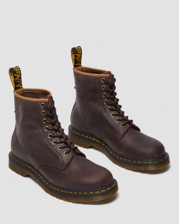 Dr. Martens 1460 Antique Pull Up Lace Up Boots Jasny Brązowe | SN-DM84131