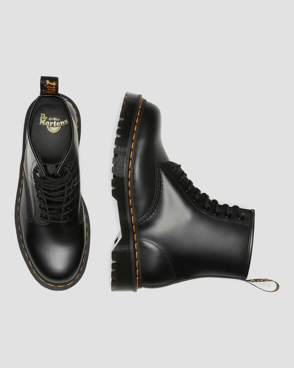 Dr. Martens 1460 Bex Smooth Leather Lace Up Boots Czarne | SN-DM84272