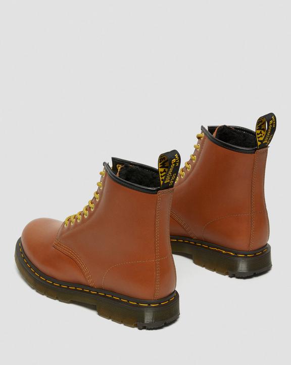 Dr. Martens 1460 DM's Wintergrip Leather Lace Up Boots Brązowe | SN-DM84263