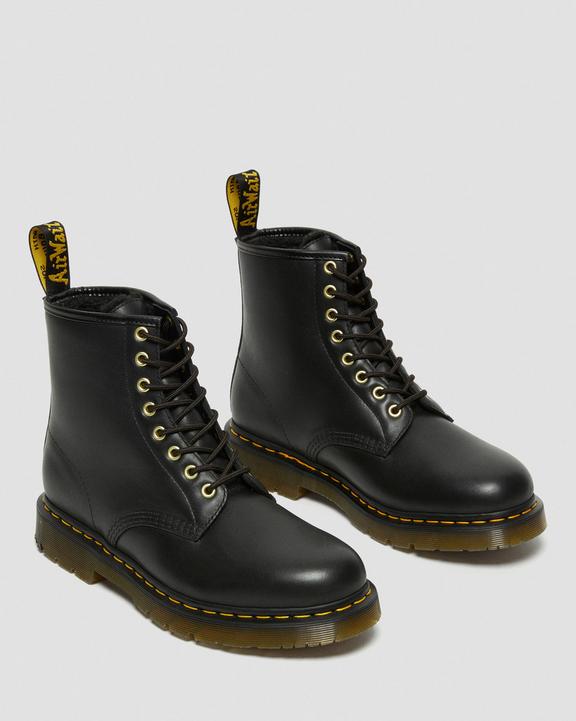 Dr. Martens 1460 DM's Wintergrip Leather Lace Up Boots Czarne | SN-DM84434