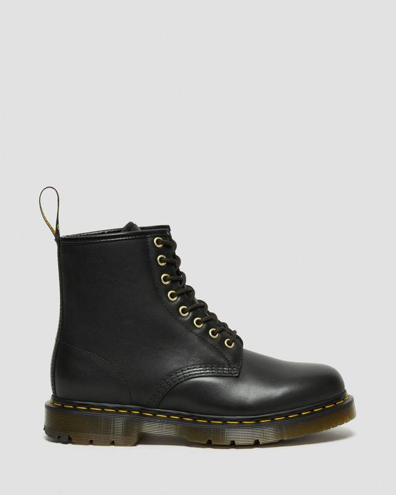 Dr. Martens 1460 DM's Wintergrip Leather Lace Up Boots Czarne | SN-DM84434