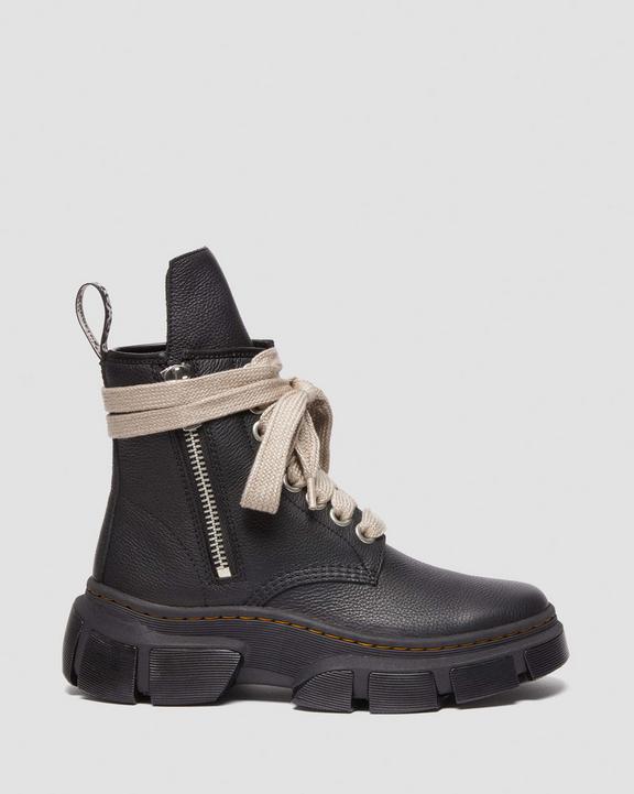 Dr. Martens 1460 Rick Owens DMXL Leather Lace Up Boots Czarne | SN-DM84140