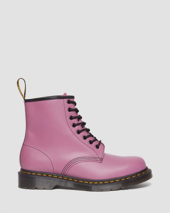 Dr. Martens 1460 Smooth Leather Lace Up Boots Fioletowe | SN-DM84249