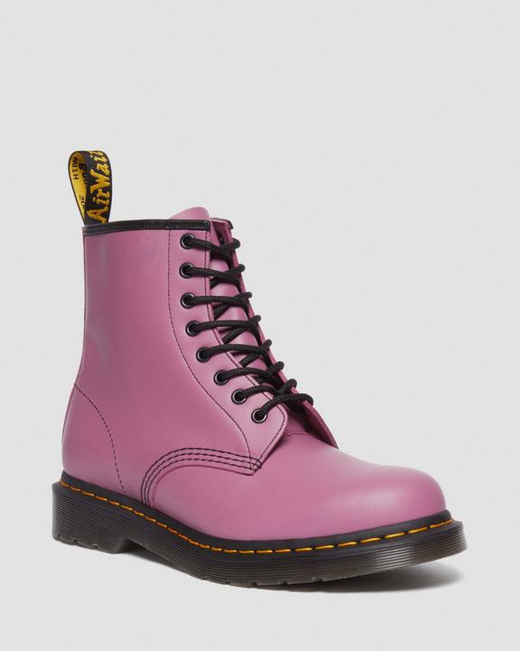 Dr. Martens 1460 Smooth Leather Lace Up Boots Fioletowe | SN-DM84249