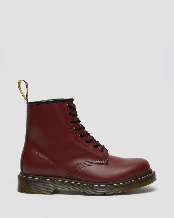 Dr. Martens 1460 Smooth Leather Lace Up Boots Różowe Czerwone | SN-DM84284