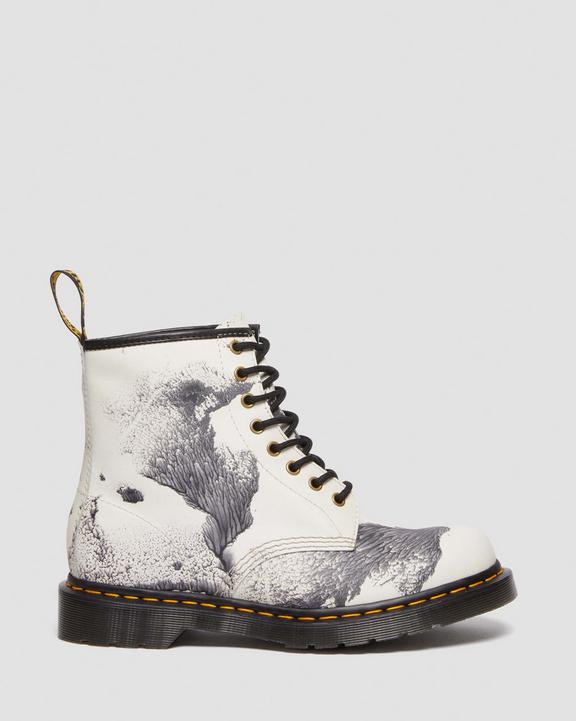 Dr. Martens 1460 Tate 'Decalcomania' Backhand Leather Lace Up Boots Kolorowe | SN-DM84144