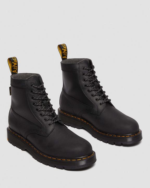 Dr. Martens 1460 Trinity Wintergrip Waterproof Boots Czarne | SN-DM84438