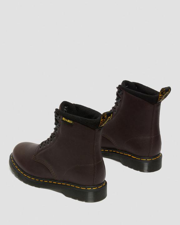 Dr. Martens 1460 Warmwair Leather Lace Up Boots Ciemny Brązowe | SN-DM84266