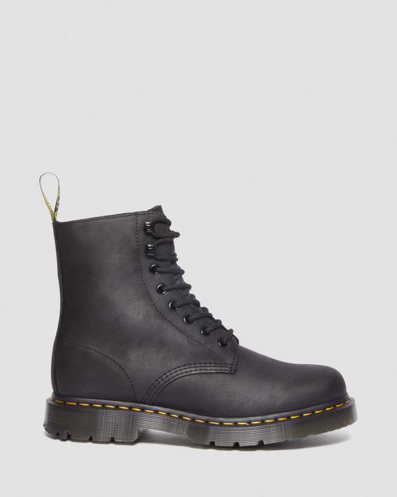 Dr. Martens 1460 Wintergrip Outlaw Leather Lace Up Boots Czarne | SN-DM84802