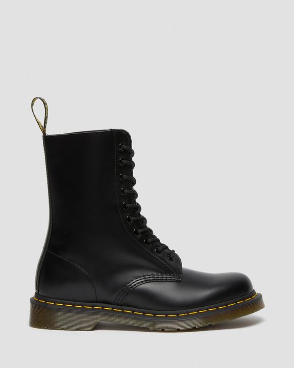 Dr. Martens 1490 Smooth Leather Mid Calf Boots Czarne | SN-DM84883