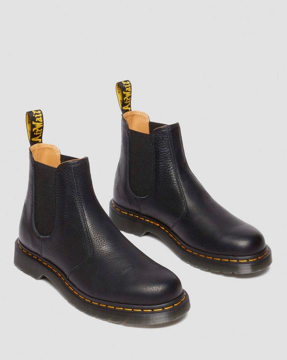 Dr. Martens 2976 Ambassador Leather Chelsea Boots Czarne | SN-DM84236