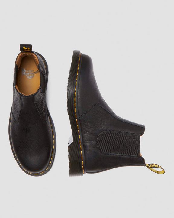 Dr. Martens 2976 Ambassador Leather Chelsea Boots Czarne | SN-DM84236