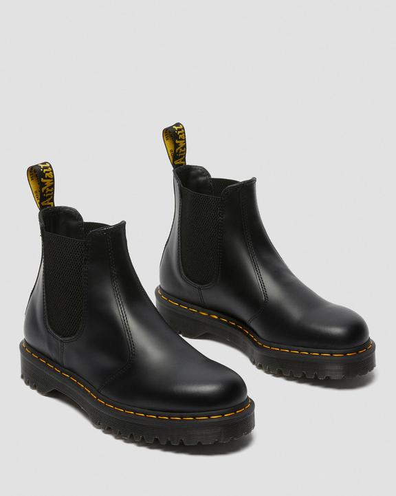 Dr. Martens 2976 Bex Smooth Leather Chelsea Boots Czarne | SN-DM84276