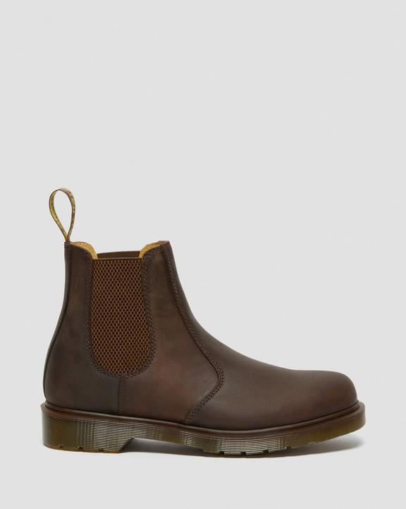 Dr. Martens 2976 Crazy Horse Leather Chelsea Boots Brązowe | SN-DM84364