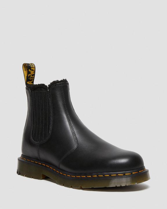 Dr. Martens 2976 DM\'s Wintergrip Leather Chelsea Boots Czarne | SN-DM84337