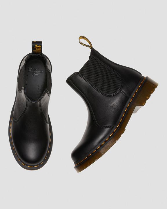 Dr. Martens 2976 Leather Chelsea Boots Czarne | SN-DM84255