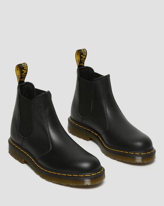 Dr. Martens 2976 Slip Resistant Leather Chelsea Boots Czarne | SN-DM84362