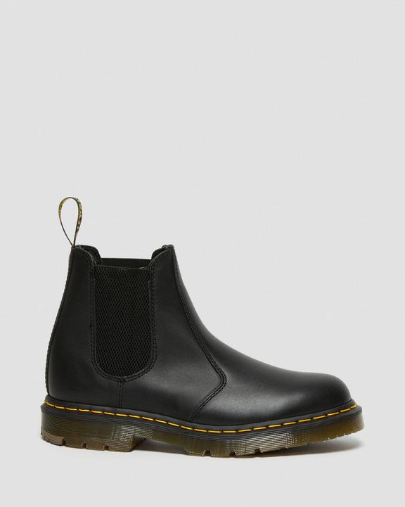 Dr. Martens 2976 Slip Resistant Leather Chelsea Boots Czarne | SN-DM84362