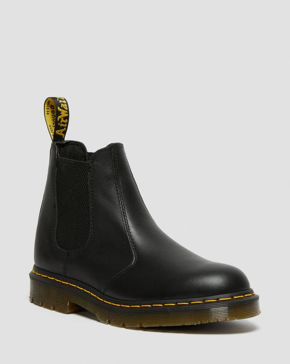 Dr. Martens 2976 Slip Resistant Leather Chelsea Boots Czarne | SN-DM84362