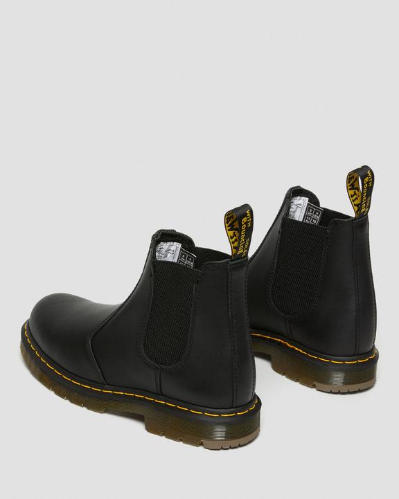 Dr. Martens 2976 Slip Resistant Leather Chelsea Boots Czarne | SN-DM84903