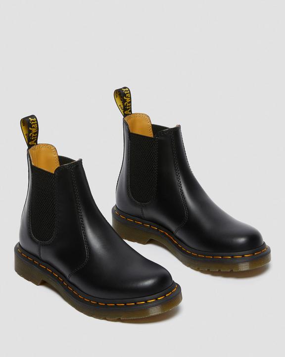 Dr. Martens 2976 Smooth Leather Chelsea Boots Czarne | SN-DM84279