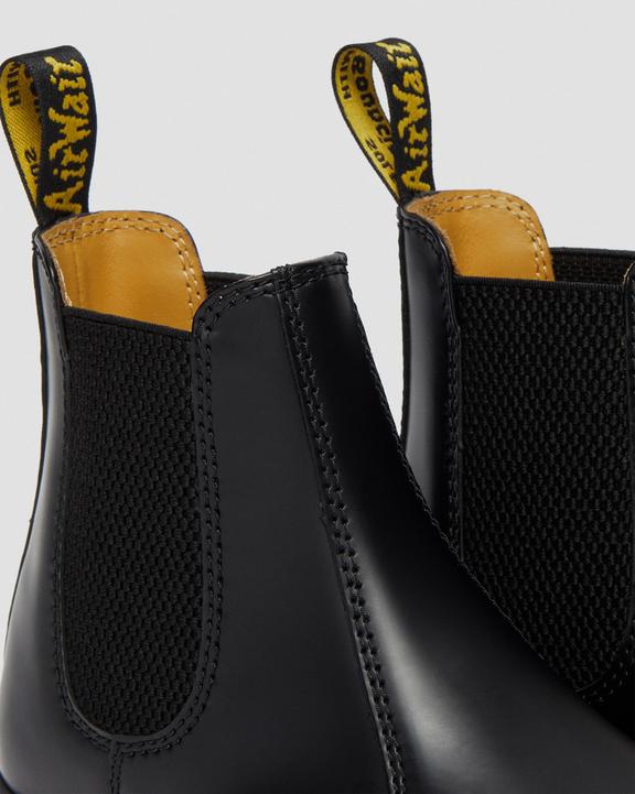 Dr. Martens 2976 Smooth Leather Chelsea Boots Czarne | SN-DM84279