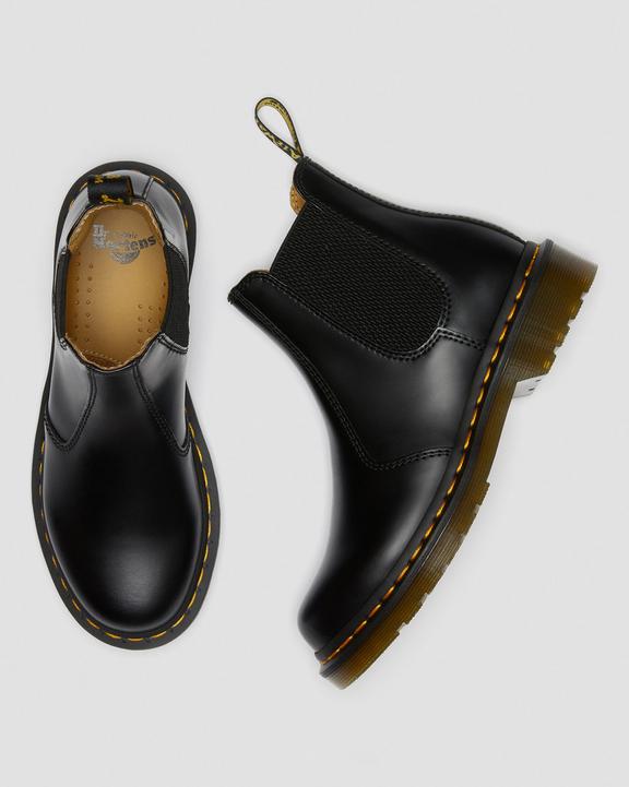 Dr. Martens 2976 Smooth Leather Chelsea Boots Czarne | SN-DM84279