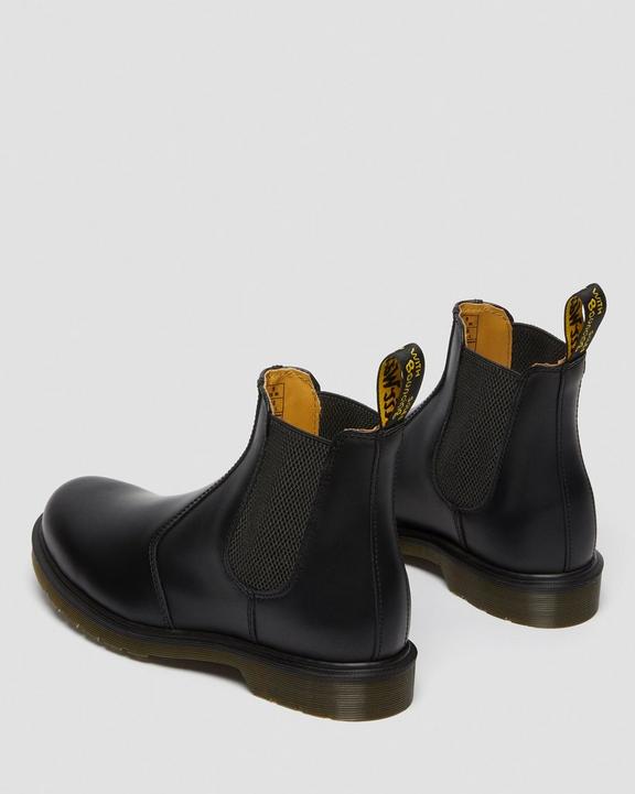 Dr. Martens 2976 Smooth Leather Chelsea Boots Czarne | SN-DM84350