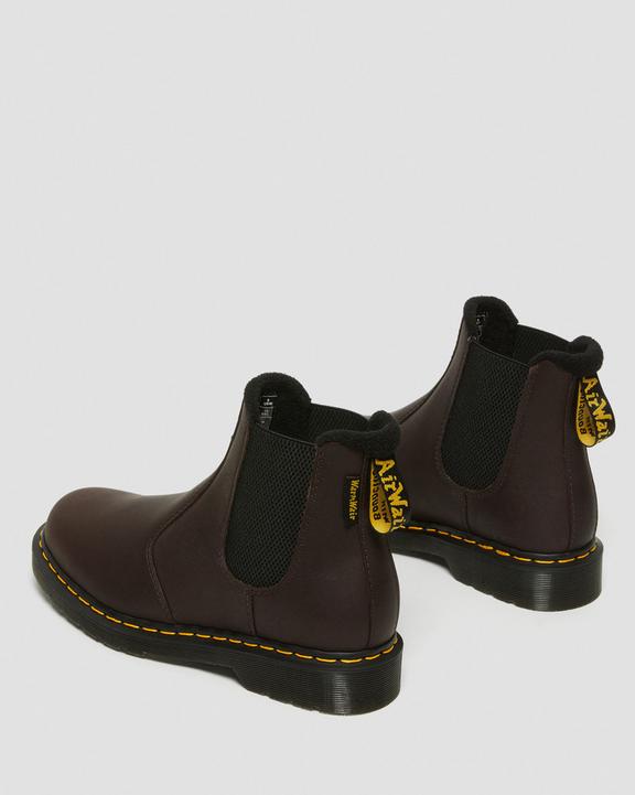 Dr. Martens 2976 Warmwair Leather Chelsea Boots Ciemny Brązowe | SN-DM84277