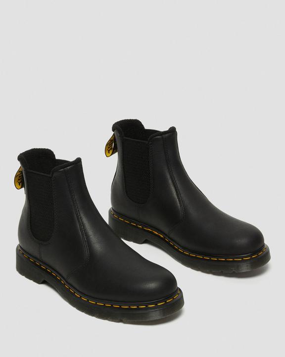 Dr. Martens 2976 Warmwair Leather Chelsea Boots Czarne | SN-DM84325