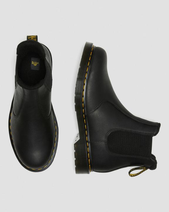 Dr. Martens 2976 Warmwair Leather Chelsea Boots Czarne | SN-DM84325