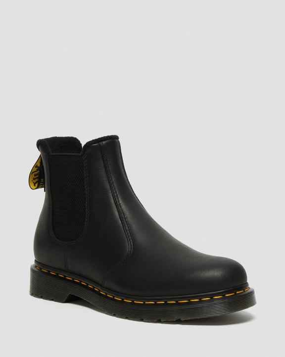 Dr. Martens 2976 Warmwair Leather Chelsea Boots Czarne | SN-DM84325