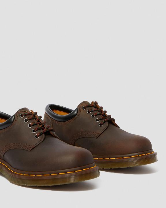 Dr. Martens 8053 Crazy Horse Leather Casual Shoes Ciemny Brązowe | SN-DM84972