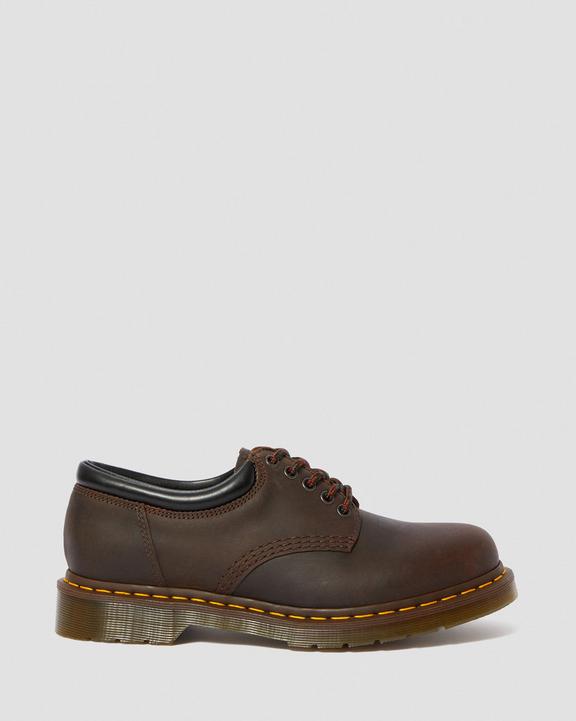 Dr. Martens 8053 Crazy Horse Leather Casual Shoes Ciemny Brązowe | SN-DM84972