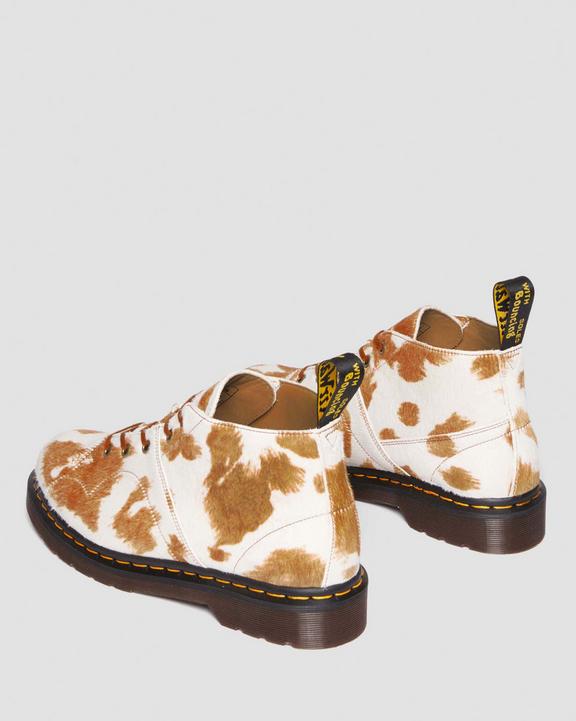 Dr. Martens Church Hair-On Cow Print Monkey Boots Kolorowe | SN-DM84194