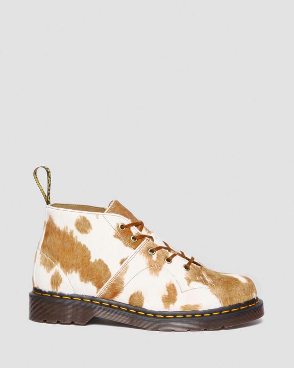 Dr. Martens Church Hair-On Cow Print Monkey Boots Kolorowe | SN-DM84194