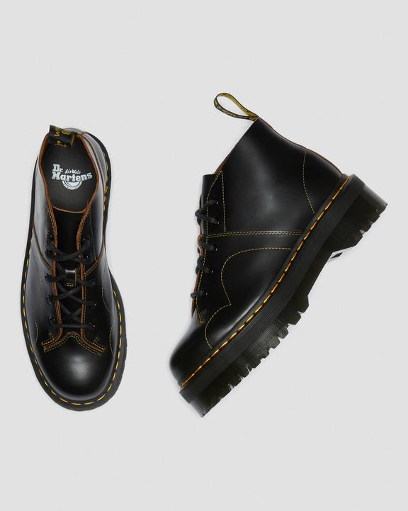 Dr. Martens Church Platform Monkey Boots Czarne | SN-DM84229